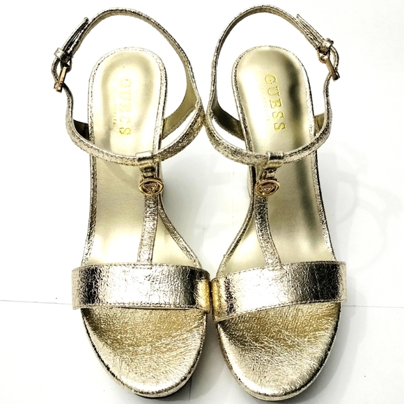 GUESS Women's Wedge Sandals, New Without Box. - Picture 5 of 7